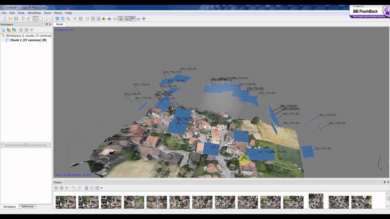 Agisoft Photoscan / Netcad - Arazi Modeli Oluşturma