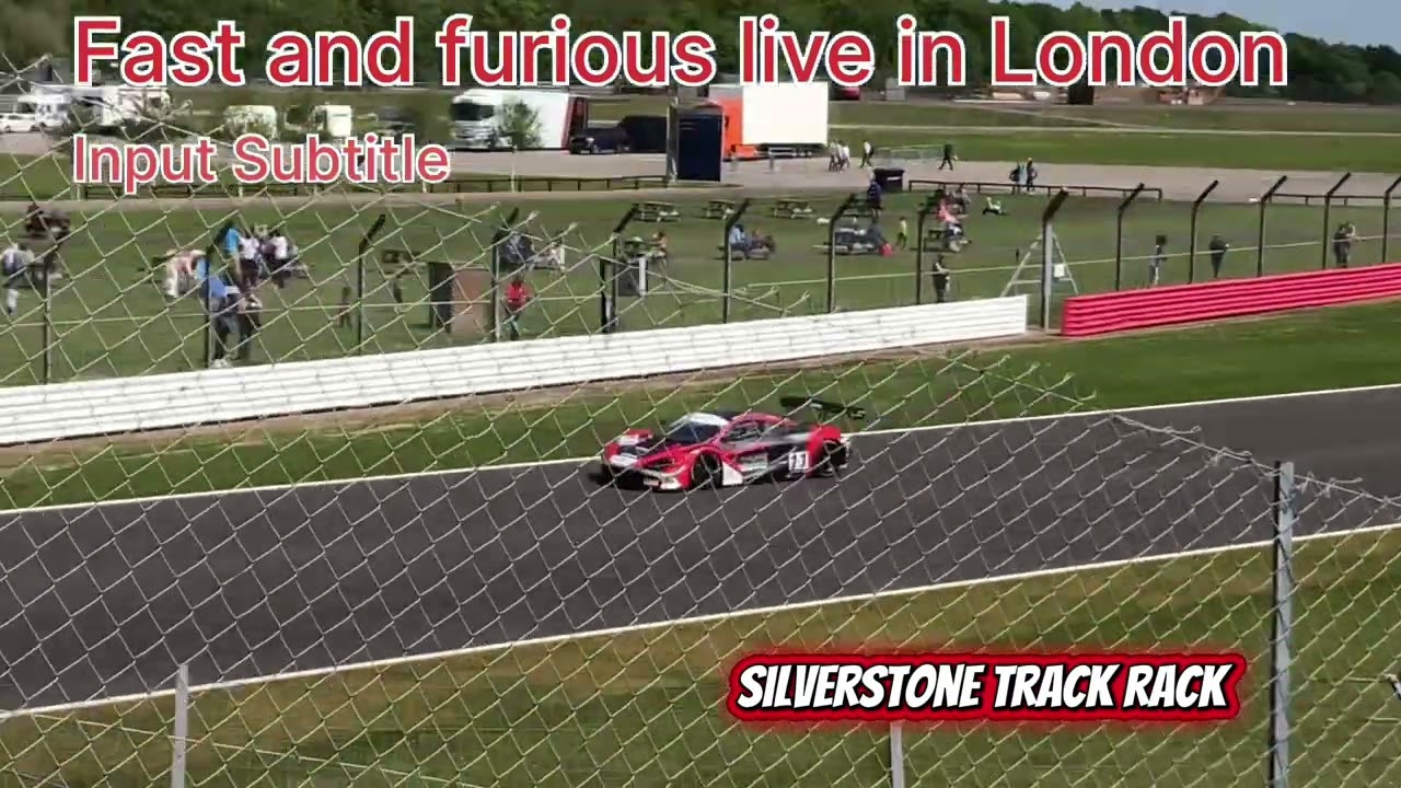 Full Throttle at Silverstone No cuts. Just pure speed at Silverstone track race 