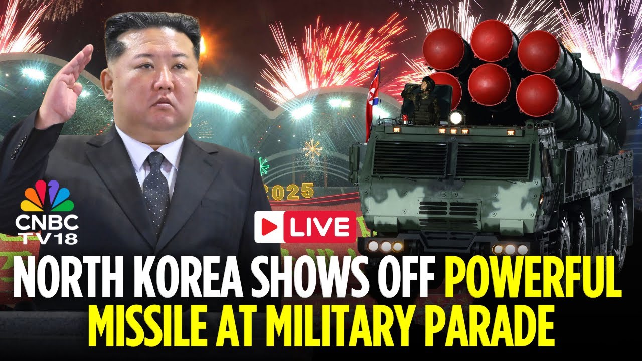 North Korea LIVE: Kim Jong Un Unveils New Hwasong-20 Missile at Massive Military Parade | N18G