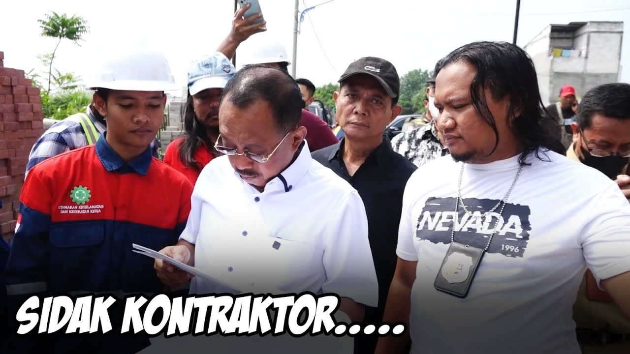 Sidak!!! Aduan Spesifikasi Proyek tidak transparan???  Ternyata....