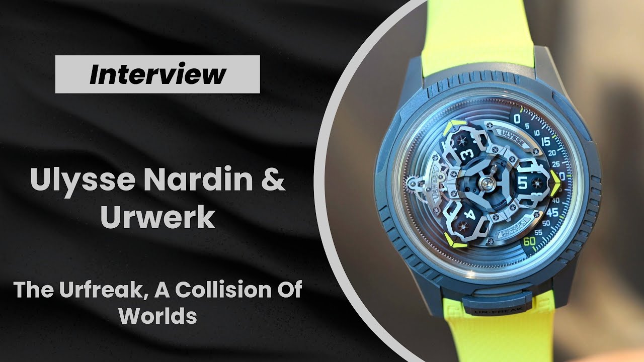 Самые крутые часы-коллаборации...? Urwerk и Ulysse Nardin объединяются, представляя новые часы UR...