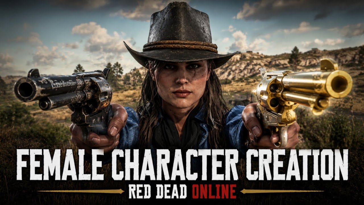 Female Character Creation - RDR2 ONLINE