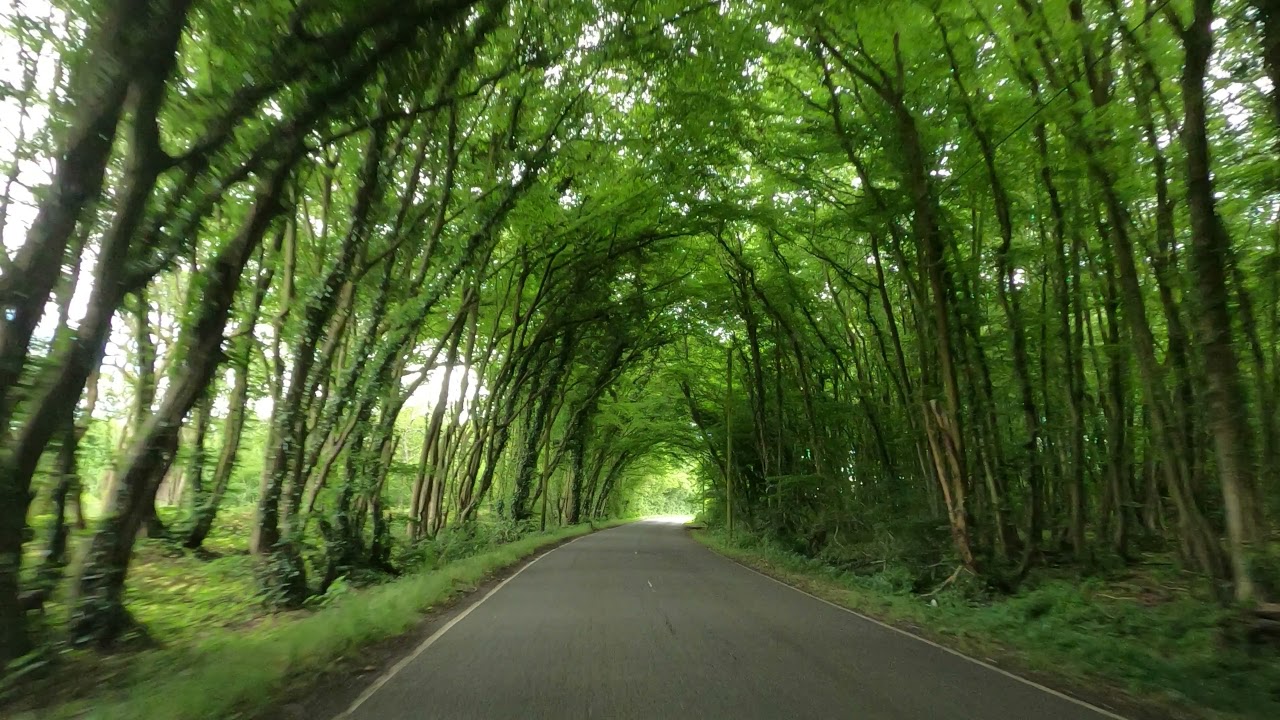 4K drive from South Ashford to Dungeness, Kent