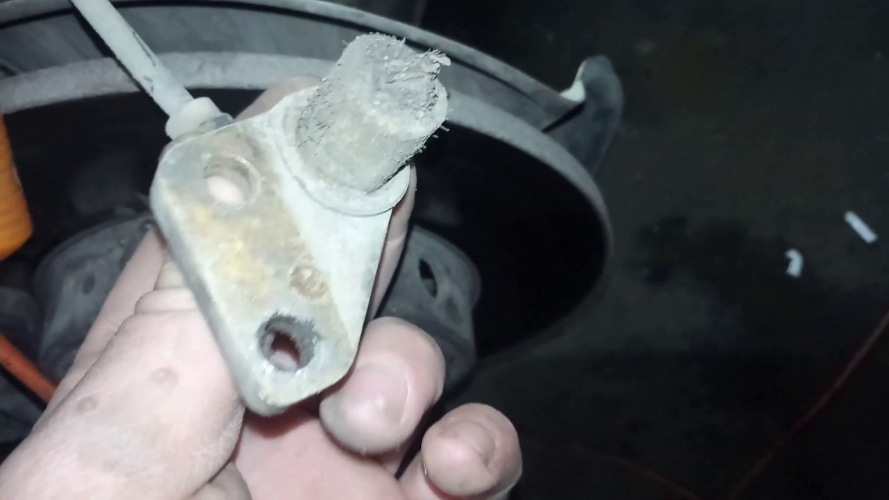 #W124.Чистка датчика абс.