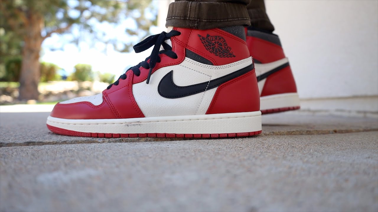 Air Jordan 1 Retro High OG “Lost and Found” Early look On foot