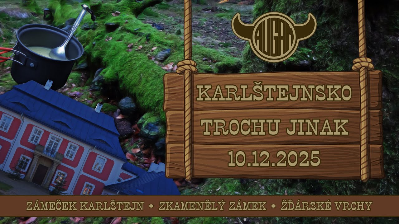 KARLŠTEJNSKO.. TROCHU JINAK (10.12.2025) • zámeček Karlštejn • Zkamenělý zámek • Žďárské vrchy •