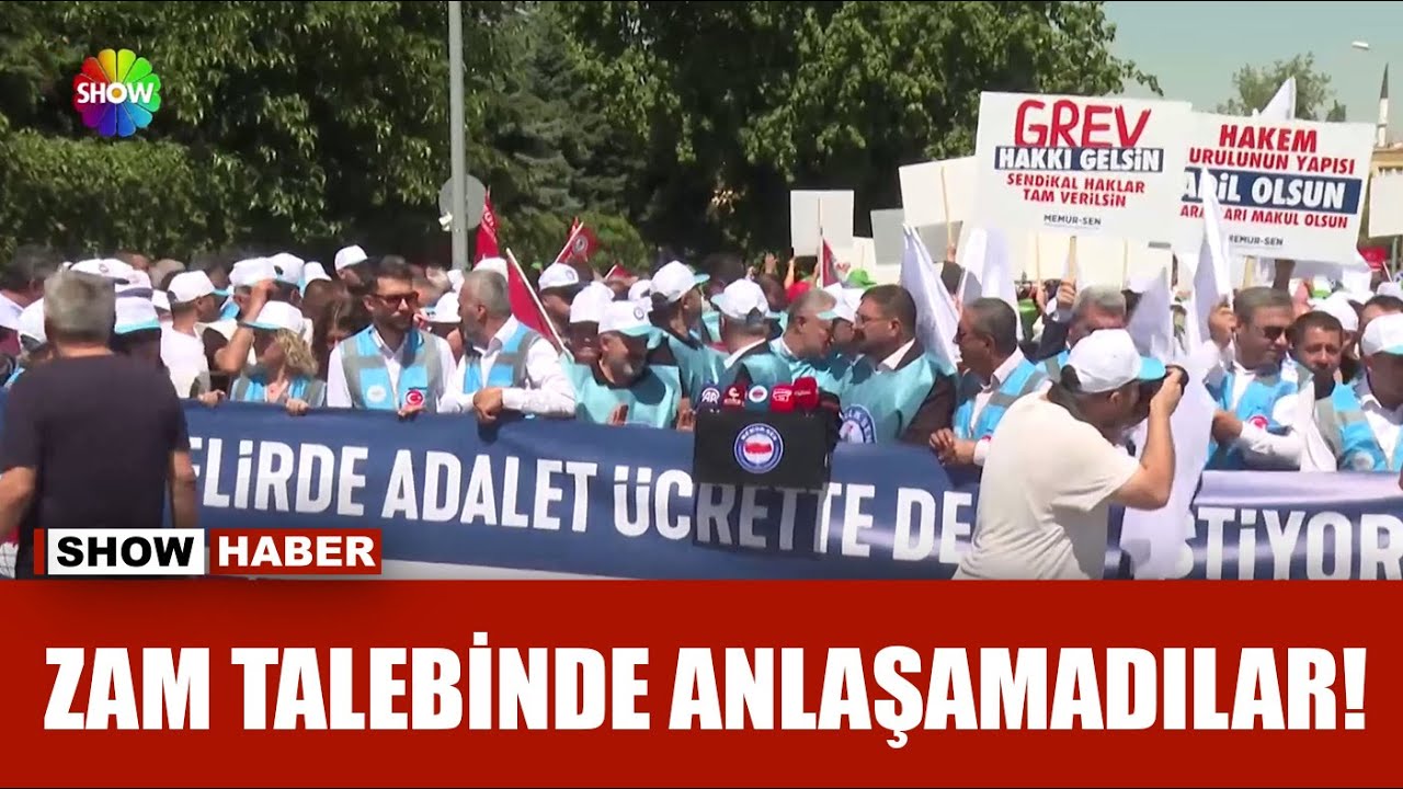 Memurlar iş bırakma eylemi yaptı!