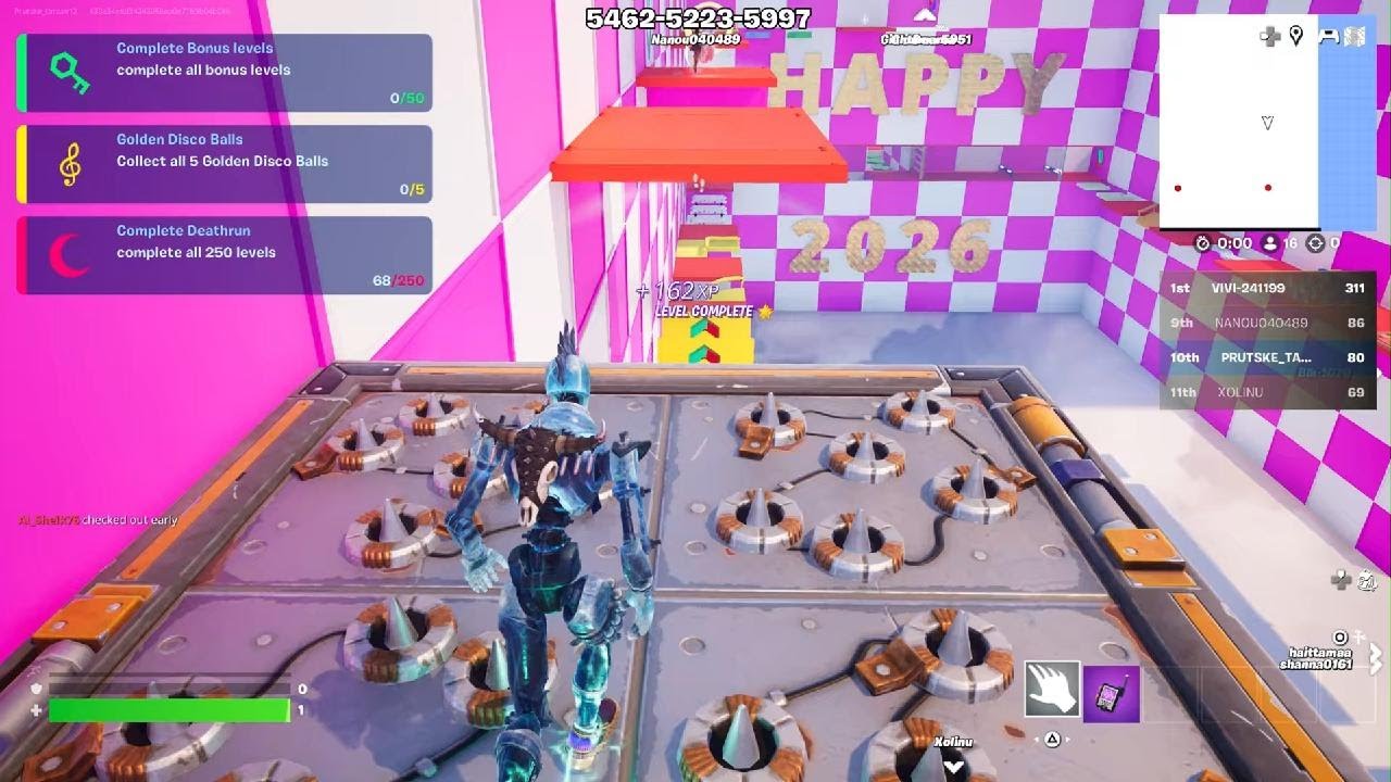 Fortnite 2026 Party parkour 300+ it was a insane party!