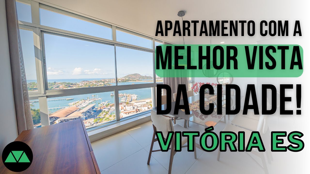MELHOR VISTA DA CIDADE! APARTAMENTO DE LUXO NA PRAIA DO CANTO VIT&Oacute;RIA ES [VENDIDO]