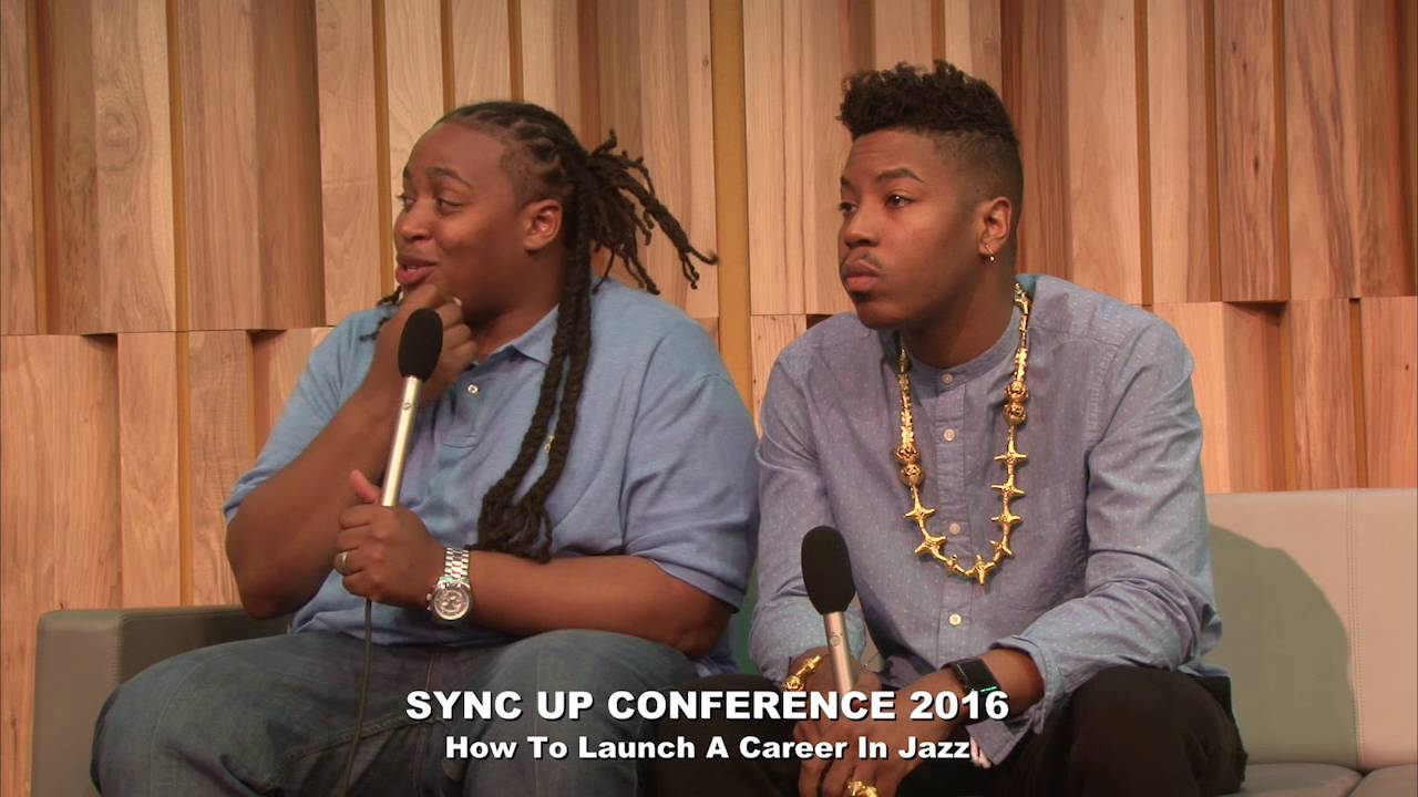 2016 Sync Up Panel: How To Launch A Career In Jazz, with Christian Scott and Jamison Ross