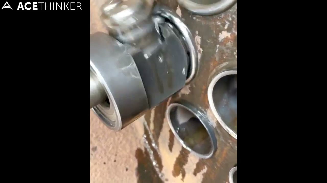 Heat exchanger tube expansion process