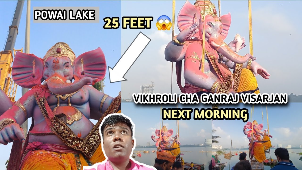 VIKHROLI CHA GANRAJ | VISARJAN 2024 | DHAMMAL | JALLOSH | ENJOYMENT | WATCH TILL END | SANKET_VLOGS
