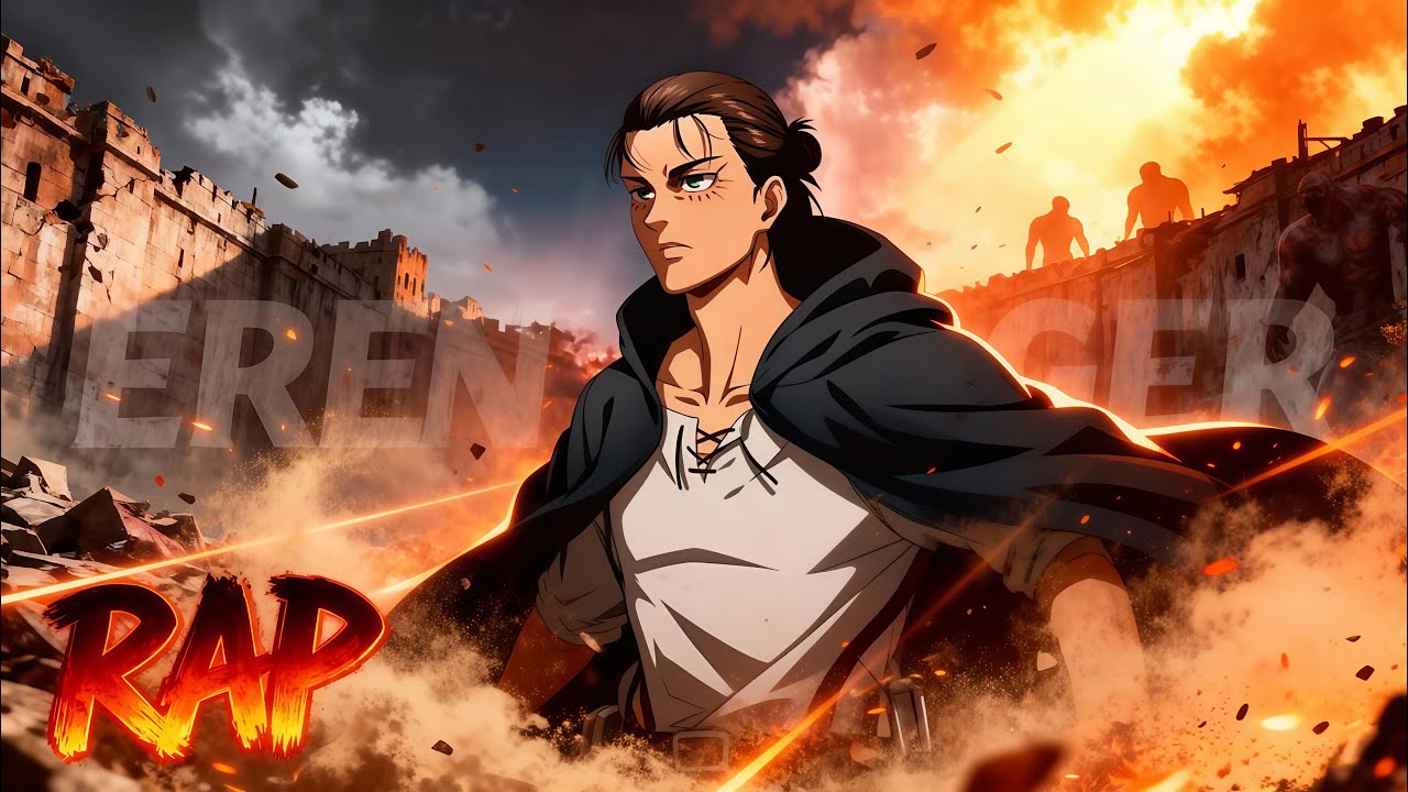 Eren Jaeger Rap (Shingeki no Kyojin) Esclavo de la libertad | Goshan Dark