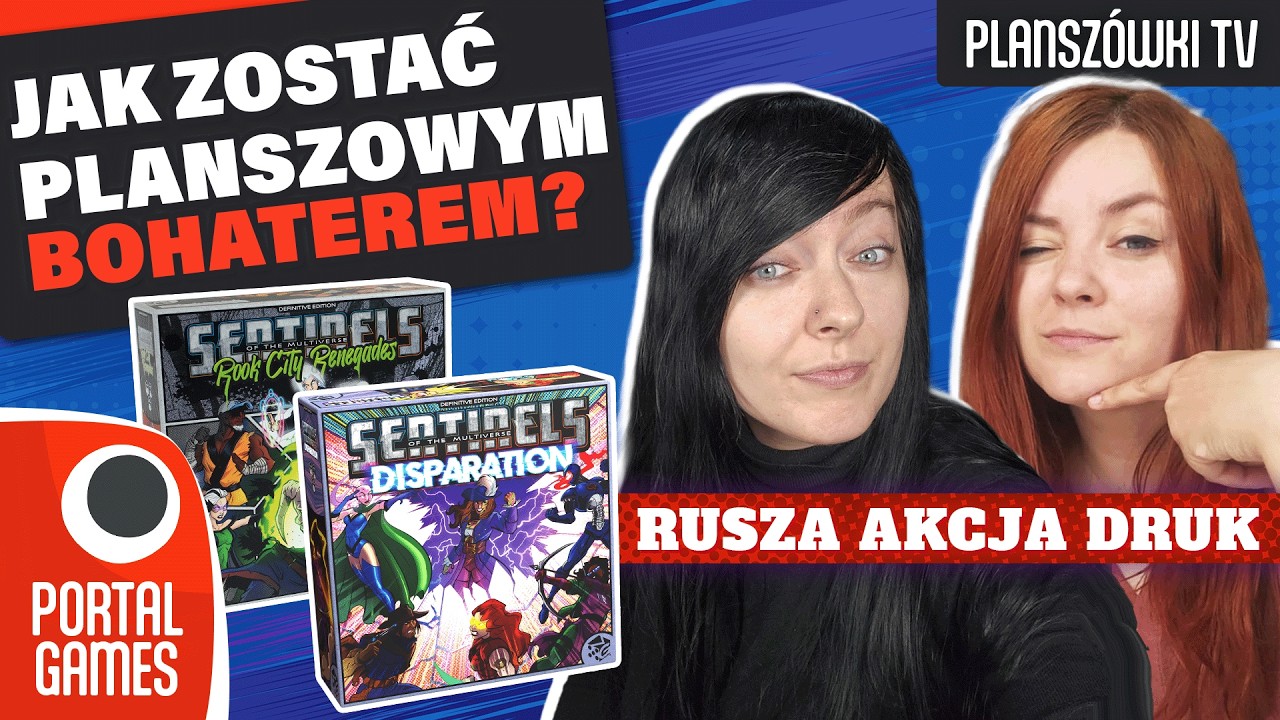 Planszówki TV - Jak zostać planszowym bohaterem? | Superbohaterowie | Portal Games | Gry Planszowe