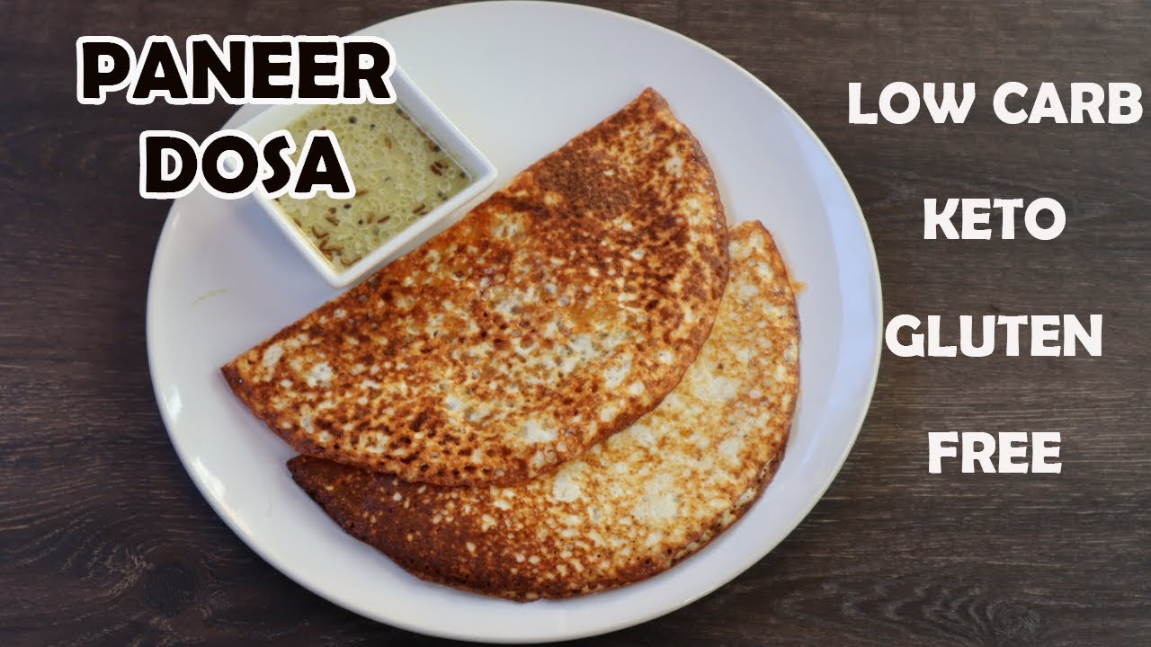 Paneer Dosa | Easy Paleo Recipes | Keto diet| Sowji's Kitchen