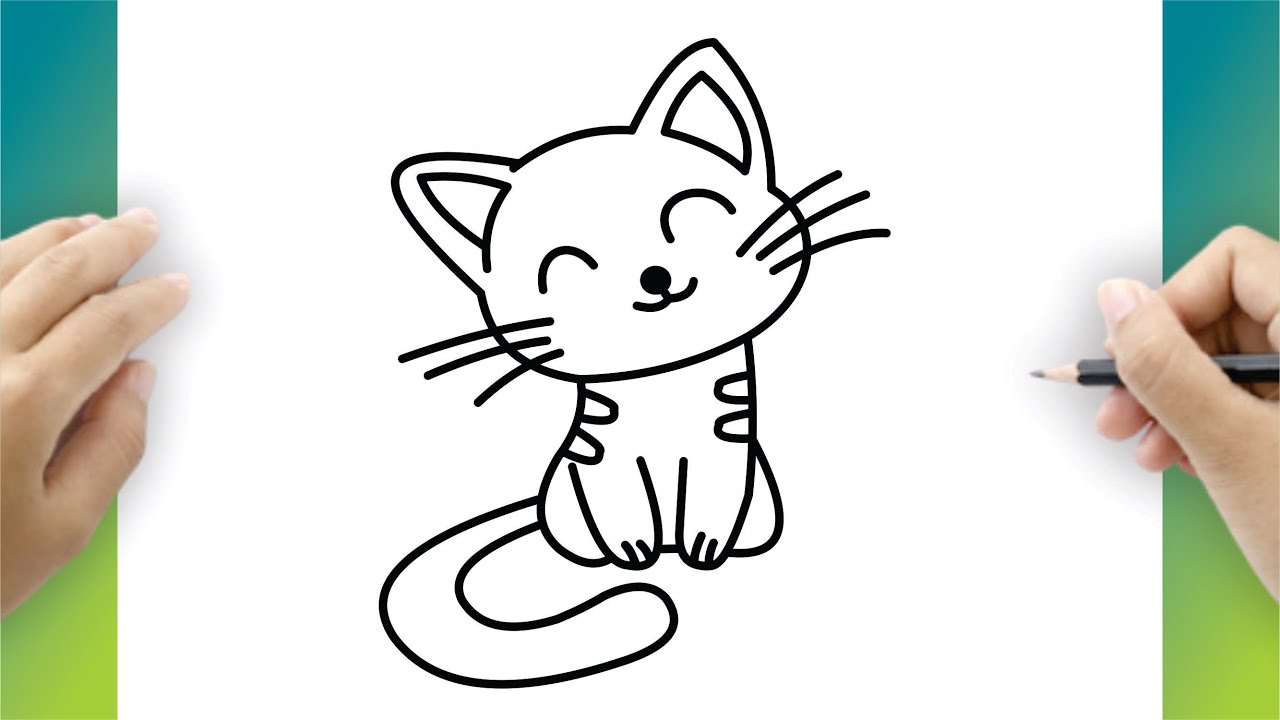 Come Disegnare un Gatto Facilemente