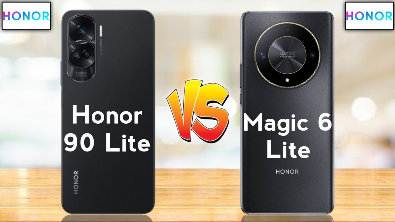 Honor Magic 6 Lite 5G Vs Honor 90 Lite 5G