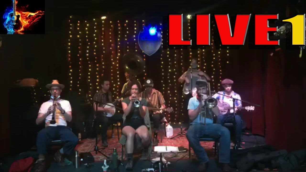 Tuba Skinny Livestream Busking from DBA, 9/20/20 /(part1).