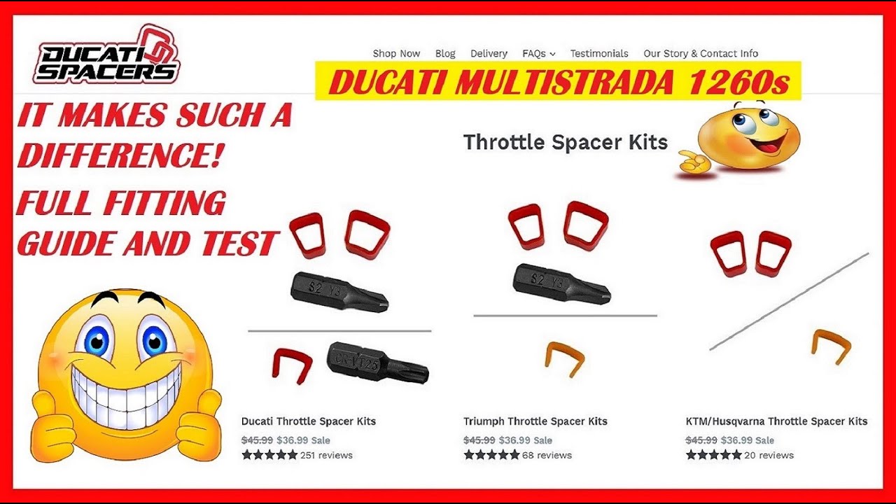 Ducati  Throttle Spacer - Response Is Flawless In Under 5 Minutes With This Simple Guide!