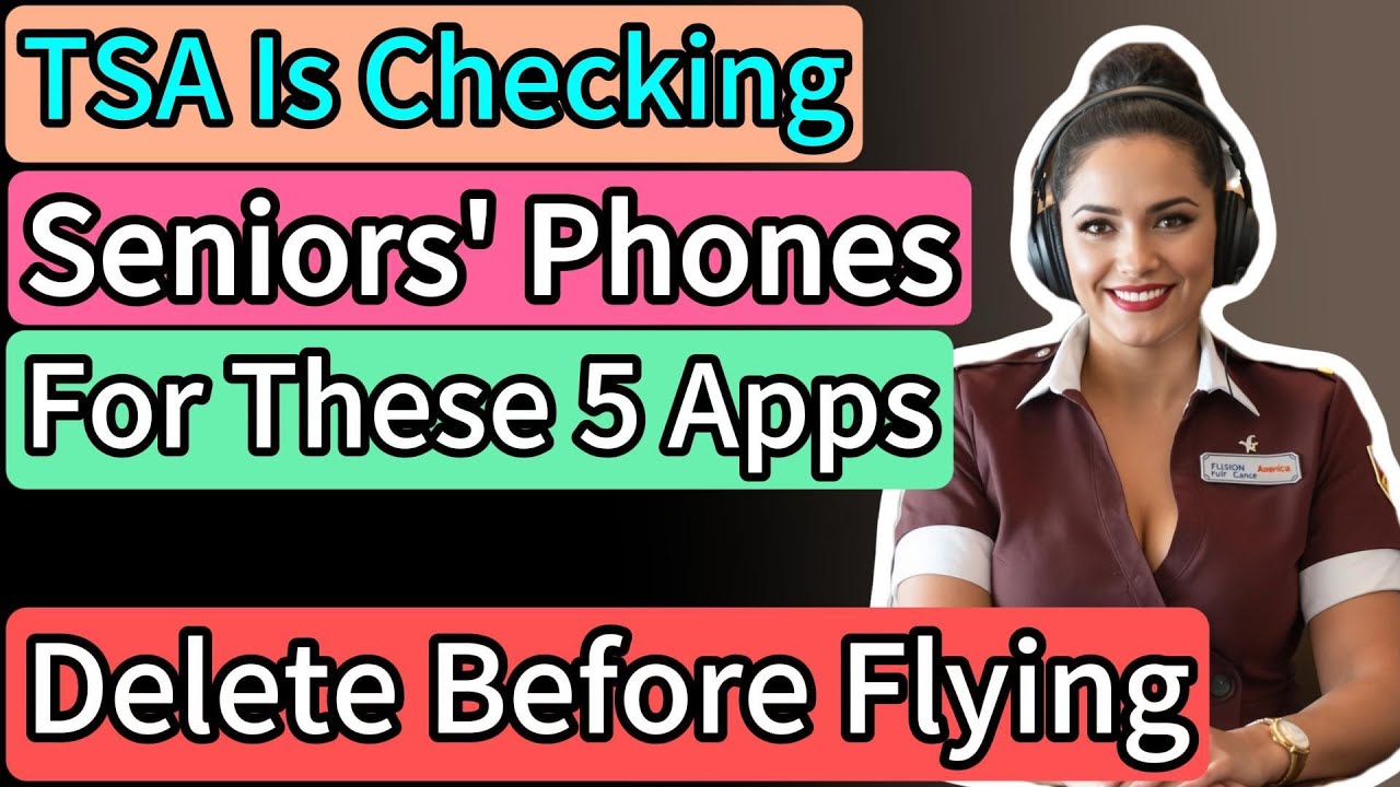 TSA Is Checking Seniors' Phones For These 5 Apps (Delete Before Flying)