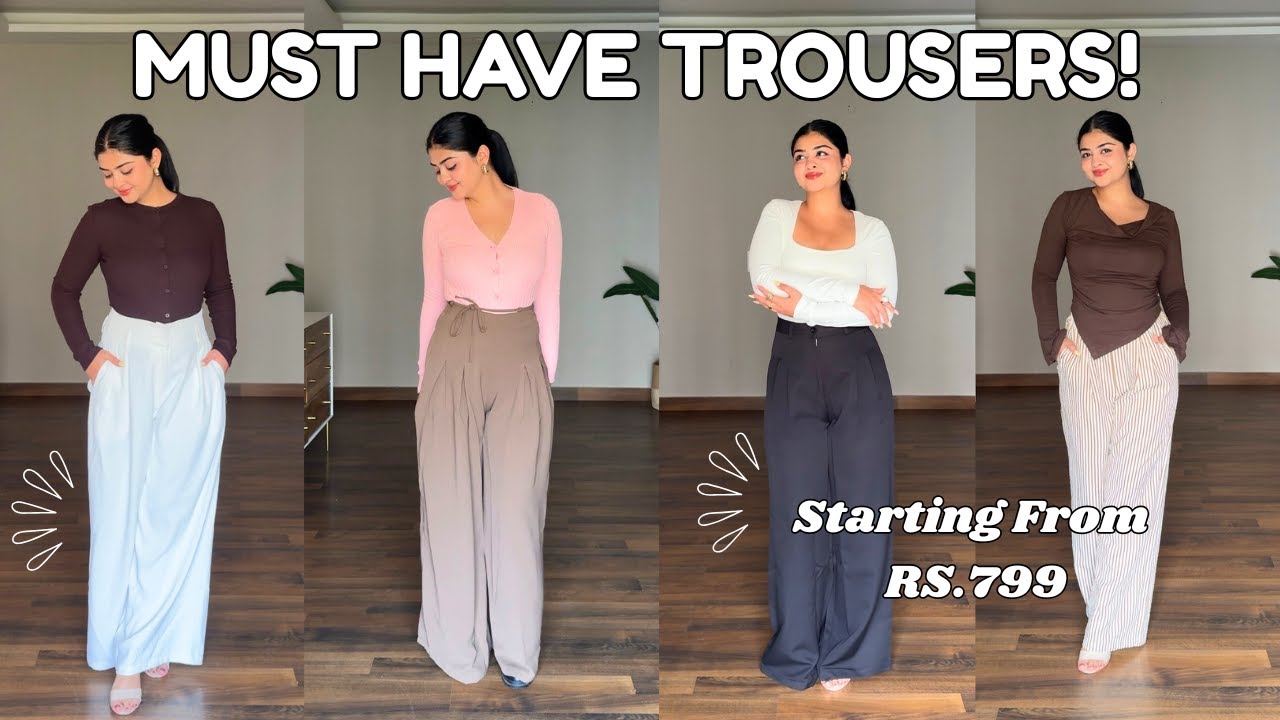 MUST HAVE WINTER TROUSERS FROM SAVANA & OFF DUTY😍| Affordable Formal Trousers | Trendy Pants