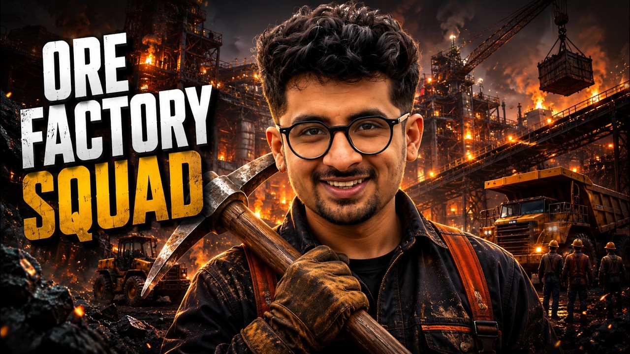 क्या आज Limestone मिलेगा? ⛏️ Ore Factory Squad Co-Op
