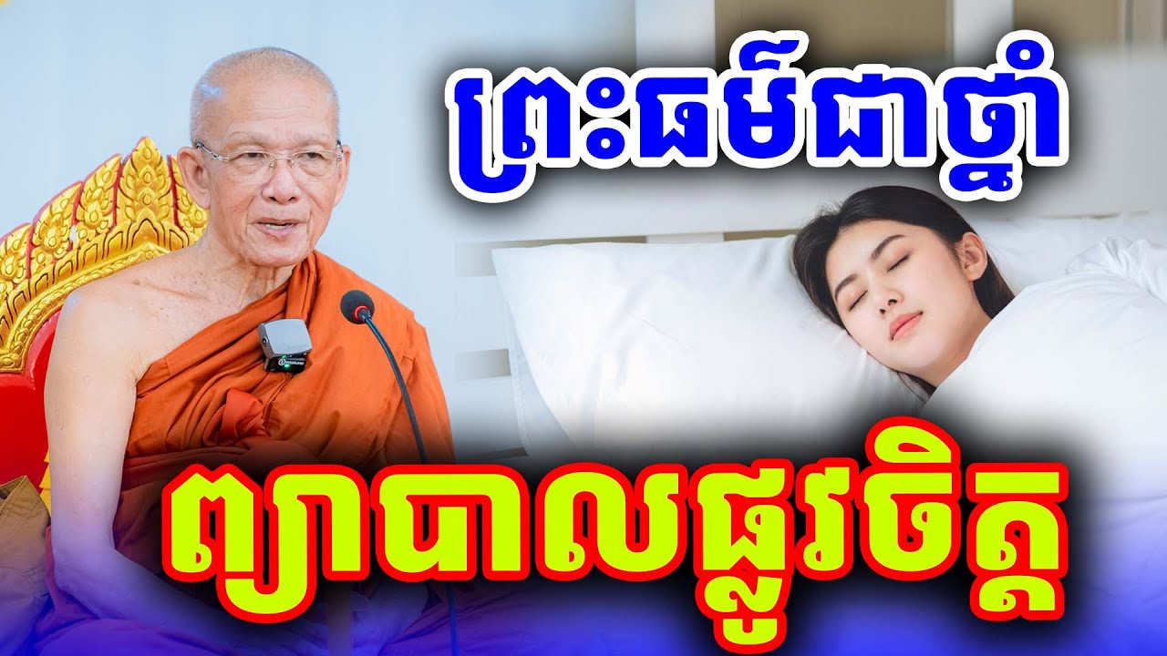 ព្រះធម៌ជាថ្នាំព្យាបាលផ្លូវចិត្ត សម្ដេចតា ពិន សែម ទេសនា Dharma2024