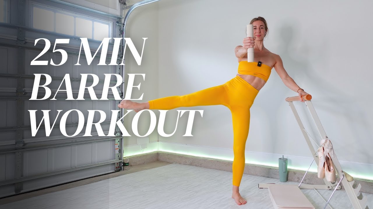 25 MIN BARRE Workout Full Body