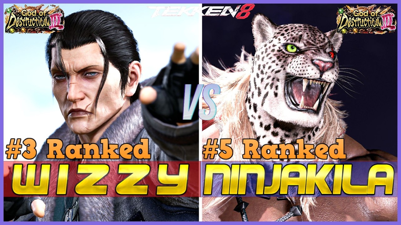 T8 ▰ NINJAKILLA (#5 Ranked Armor King) Vs WIZZY (#3 Ranked Dragunov) ▰ Tekken 8 High Level Gameplay