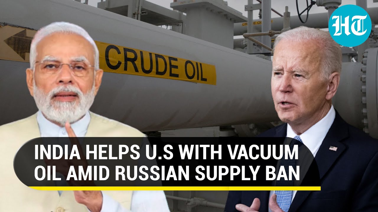 India steps up oil exports to U.S as West boycotts Russia; Turns emerging refinery hub I Report