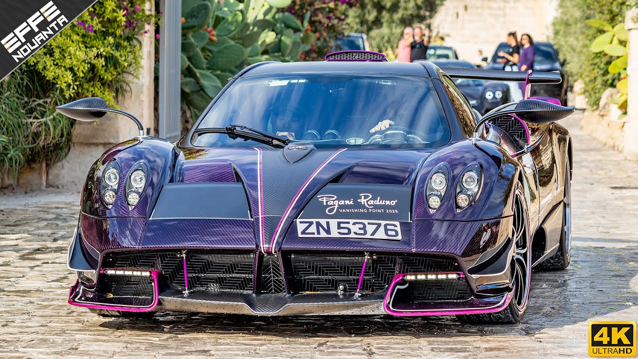 PAGANI RADUNO VANISHING POINT 2025 | PUGLIA [2025 4K]