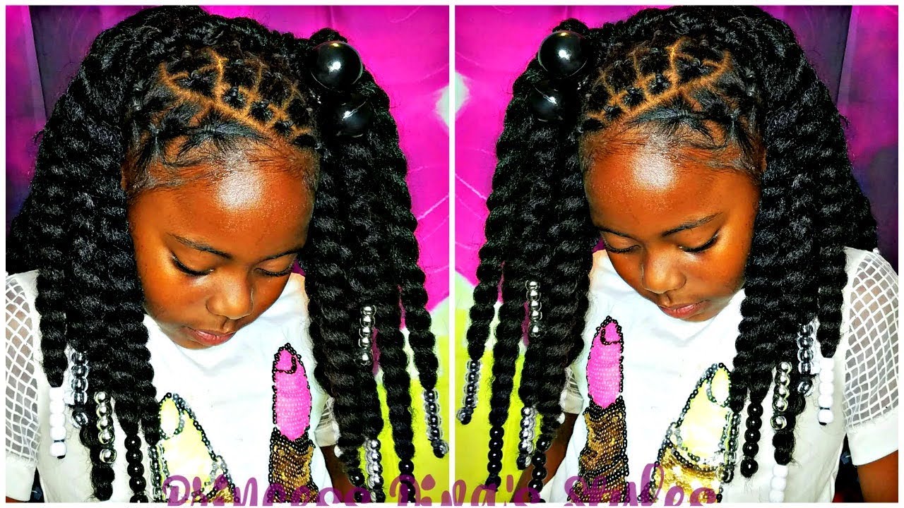 No Braid Crochets | Natural Kids Hair | Protective Styling