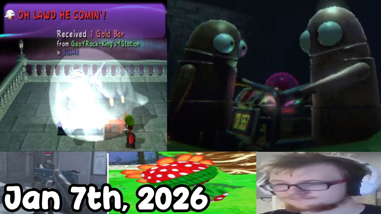 Async Archipelago | Super Mario Sunshine + Luigi's Mansion + CS (+ a R.E.P.O break) [Jan 7th, 2026]