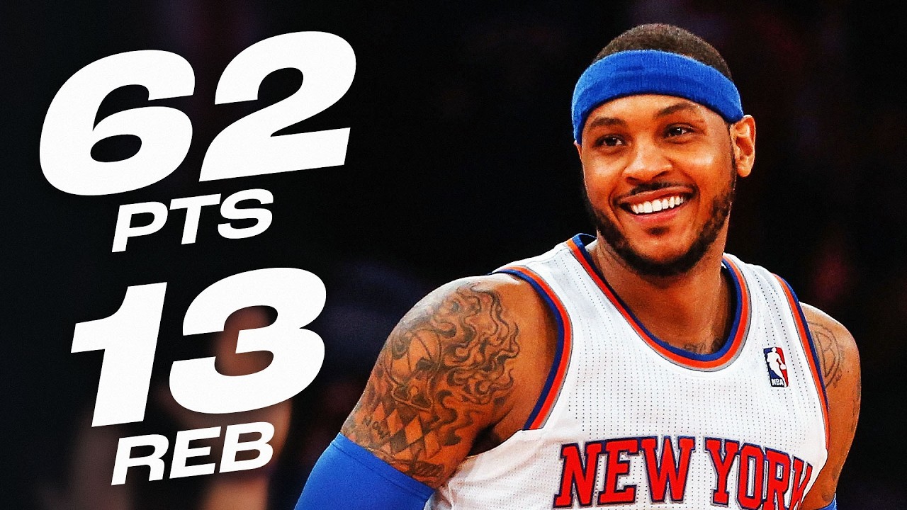 Melo’s UNFORGETTABLE 62-Point Performance at The Garden | NBA Classic Game