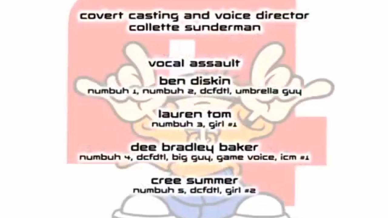 Codename Kids Next Door Credits