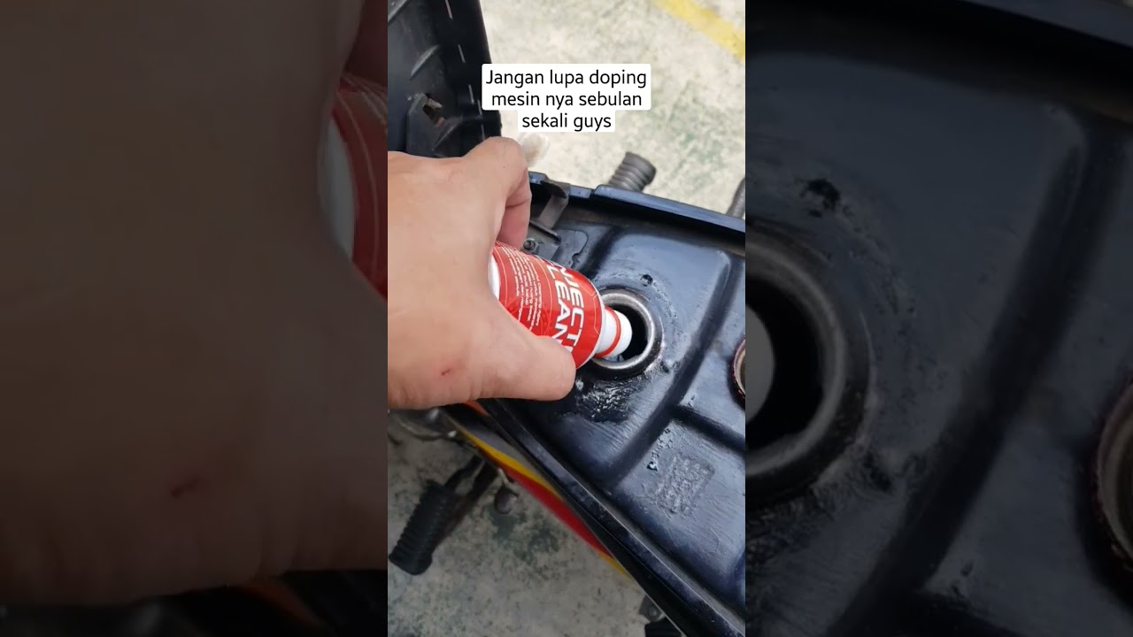 tuang carbon cleaner agar mesin bersih