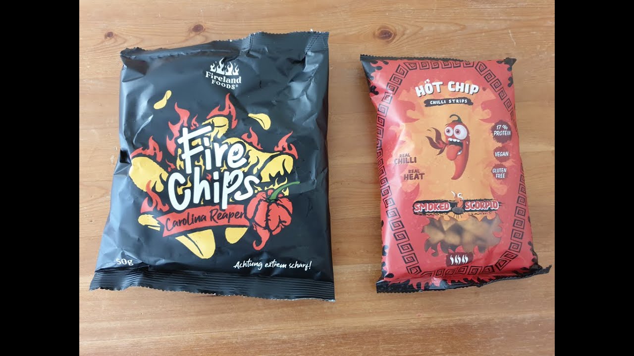 A NEW Hottest-Chips-Contender 2023 !! "Hot-Chip Company´s - Smoked Scorpio Chili Strips"