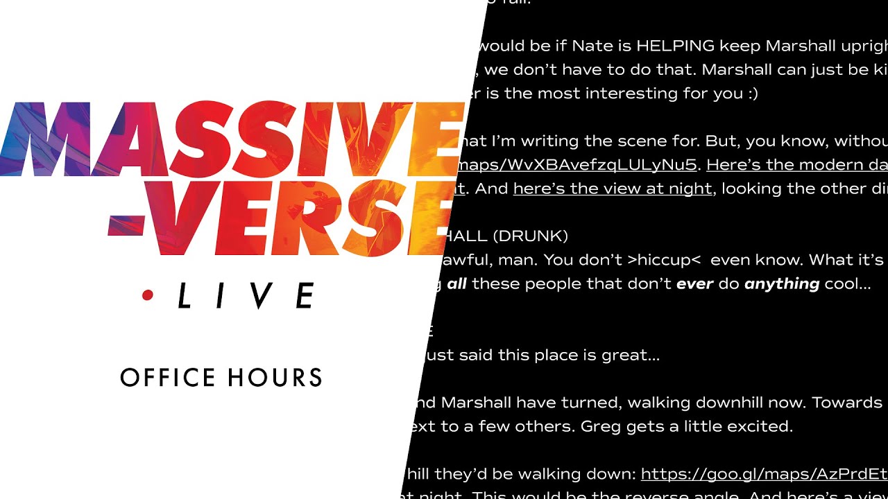 Mr. Massive-Verse Answers YOUR Questions!