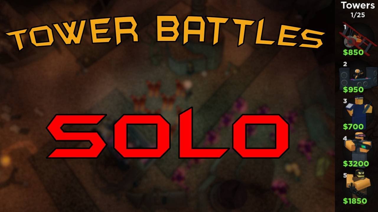 TOWER BATTLES HALLOWEEN EVENT SOLO