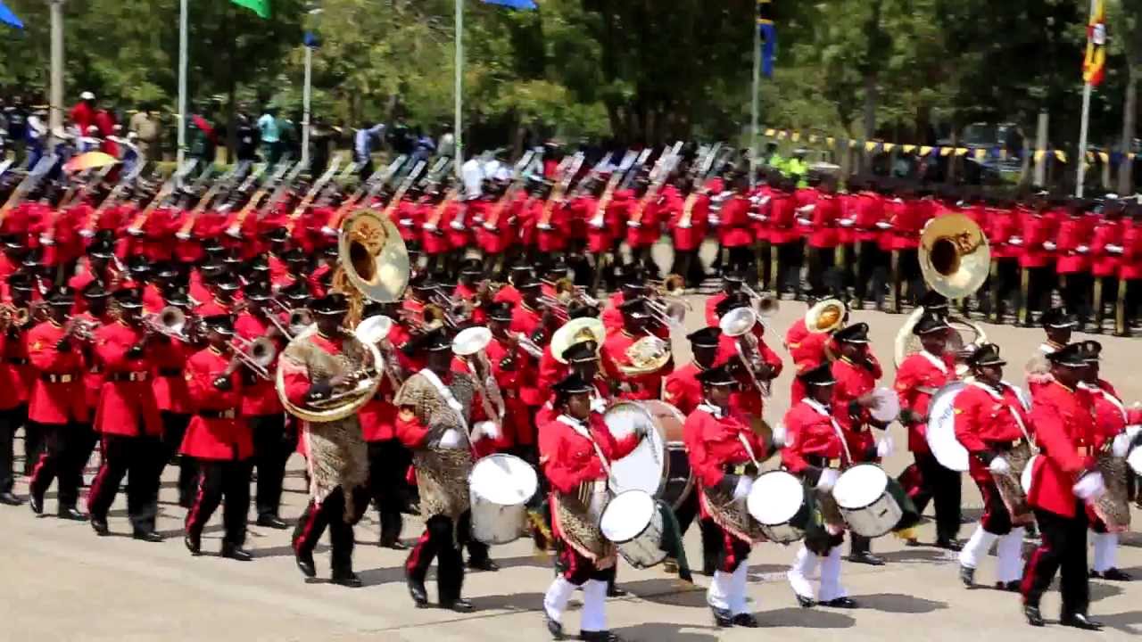 COMMISSION PARADE AT THE TANZANIA MILITARY ACADEMY 2013