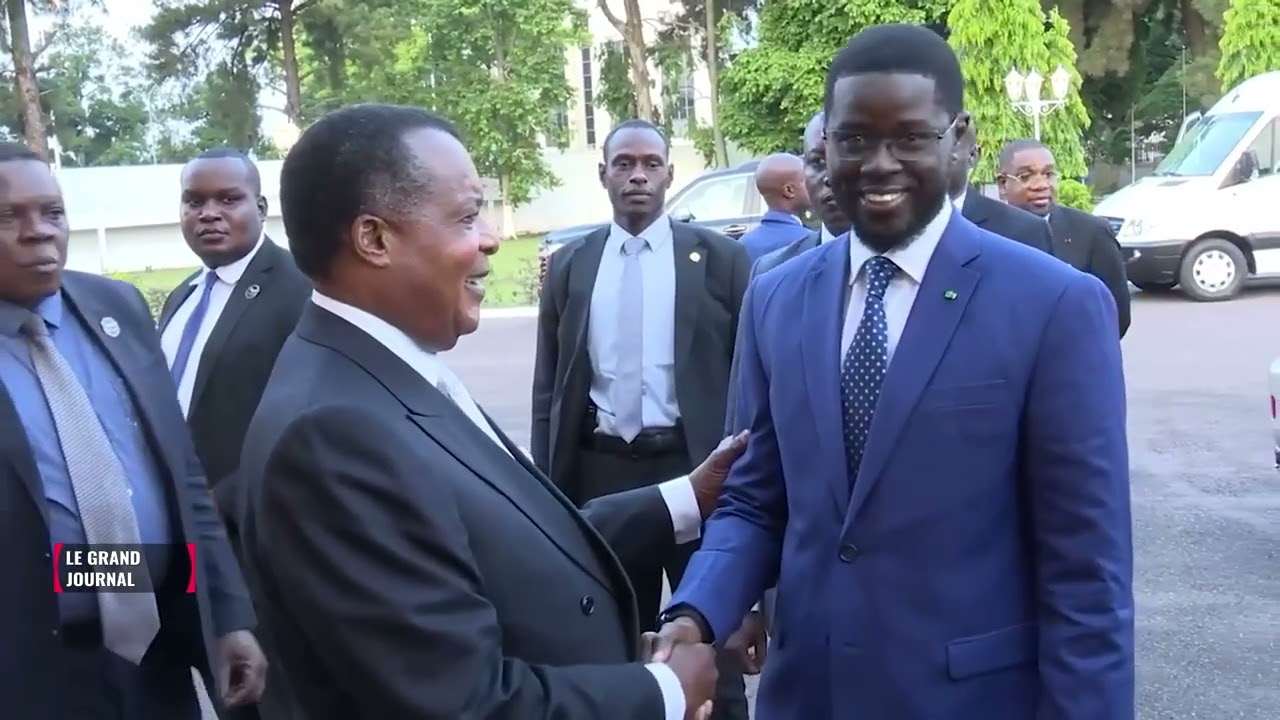 Visite officielle du Président sénégalais Bassirou Diomaye Diakhar Faye en République du Congo