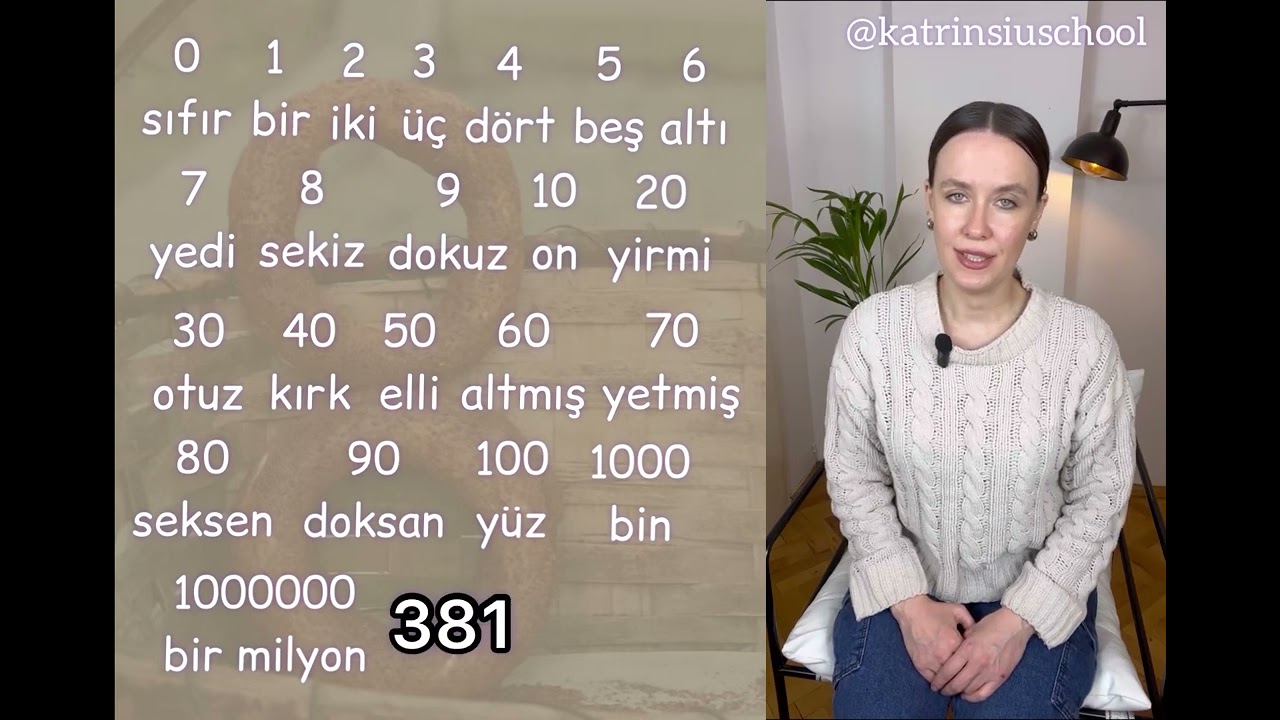 2-й урок курса @KatrinSchool_tr “ЗАГОВОРИ НА ТУРЕЦКОМ ПРЯМО СЕЙЧАС”