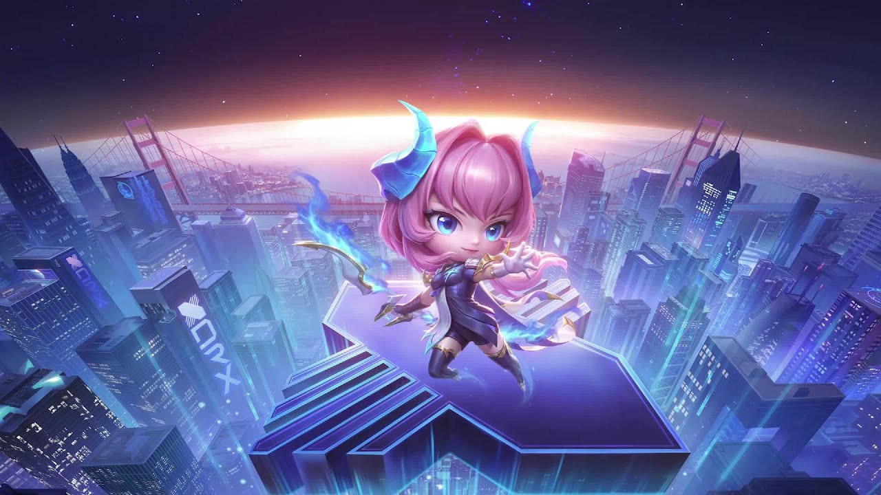 DRX Ashe Chibi Animation Skin Preview - Teamfight Tactics