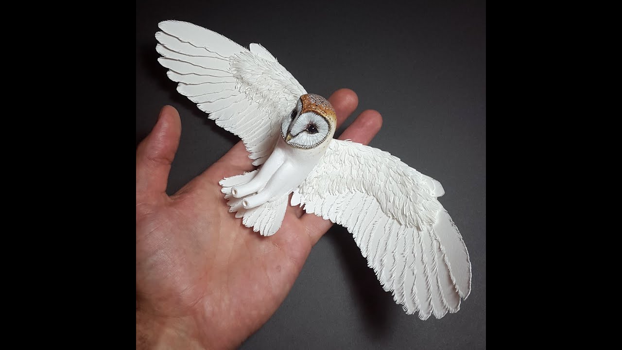 Escape with feathers part one - Cutting paper feathers
