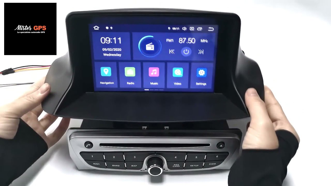 Pr&eacute;sentation Autoradio Mister-GPS Renault Megane 3