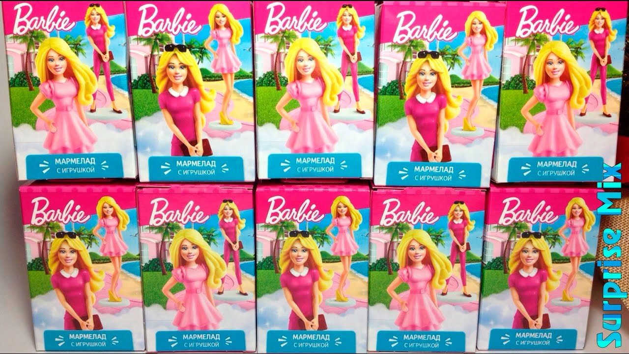 БАРБИ от СВИТ БОКС - НОВИНКА 2016! СЮРПРИЗЫ Игрушки Распаковка / BARBIE Sweet Box SURPRISES Unboxing