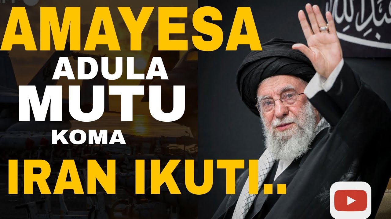 TIMUDZIWE IRAN –MWINA MUMANGOMVA..SINGATHE MOPHWEKA.