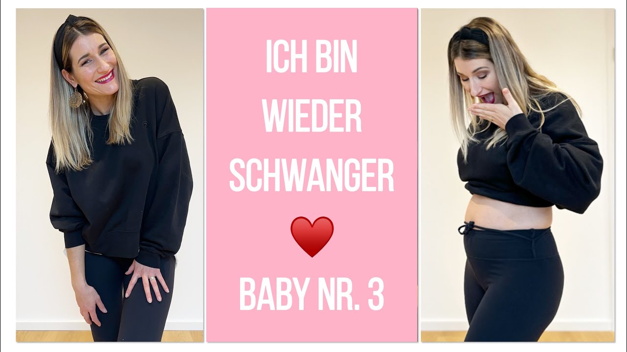 ICH BIN SCHWANGER  | Baby Nr. 3 💕 Mamaglück - Babybauch - Kinderzimmer - Beauty - VLOG
