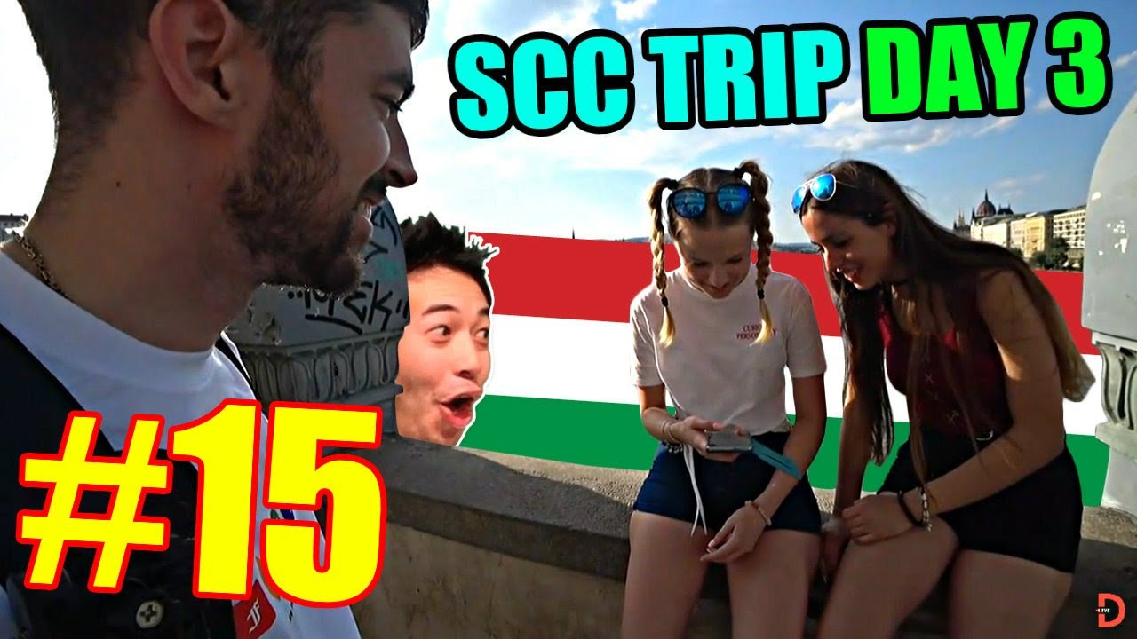 DONATO IRL STREAM #15 | CONTENT V BUDAPEŠTI! [ SCC HUNGARY DAY #3 ]