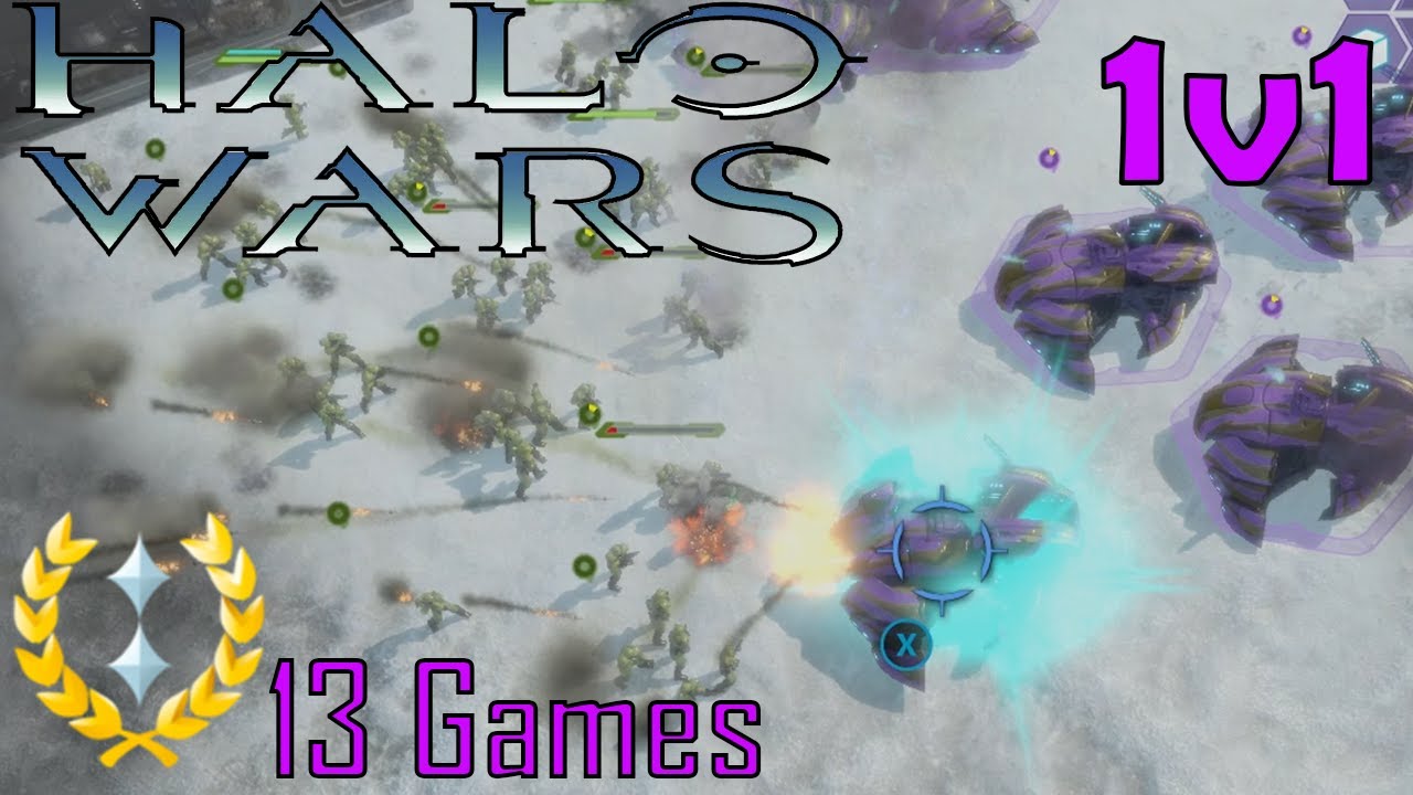 Halo Wars (1v1) 13 Action Packed Matches